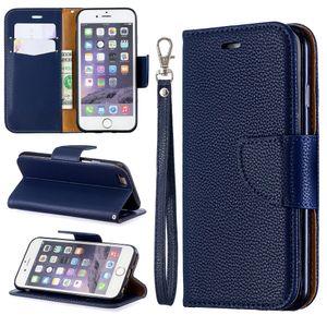 iPhone 6/6s Plånboksfodral med Kortfack - Mörkblå