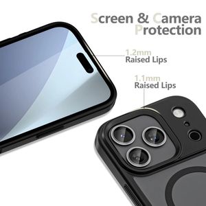 Tech-Protect MagMat MagSafe Deksel till iPhone 17 Pro Max - Matte Black