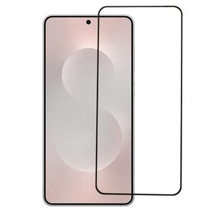 Samsung Galaxy S26 Plus/S25 Edge Skærmbeskyttelse Hærdet Glas - Sort Kant