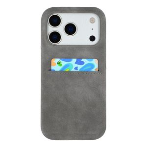 iPhone 18 Pro Max/17 Pro Max Skal med Korthållare - Grå
