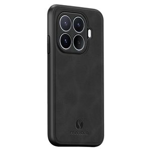 ANNYOJO Xiaomi 17T Pro Skal med baksida i PU-läder - Svart