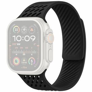 Apple Watch 42 / 41/ 40 / 38mm Klockarmband i Silikon - Svart