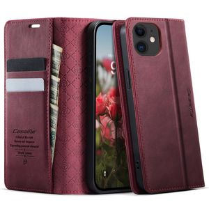 CASEME iPhone 12 Mini Cover with Card slots - Red