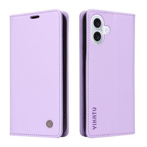 YIKATU iPhone 17 Wallet cover - Purple