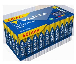 VARTA Industrial Pro AAA-batterier, 40-pak