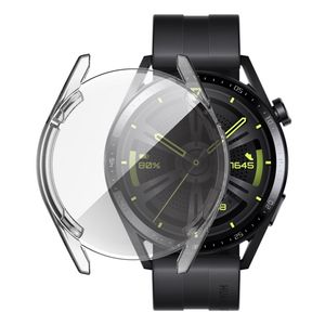 Huawei Watch GT 3 42 mm TPU-suojakuori - läpinäkyvä valkoinen