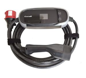 Cocraft Kannettava Sähköauton Laturi Type 2 11kW 400V 16A 5m