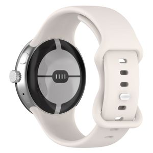 Google Pixel Watch 3 41 mm Kellonranneke, Silikoni - valkoinen