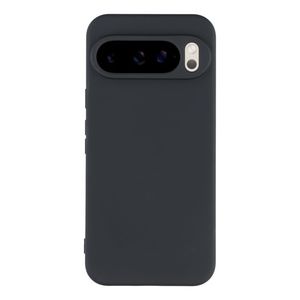Google Pixel 10/Pixel 10 Pro Deksel TPU Fiberfôr - Svart