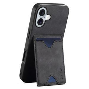 DENIOR iPhone 17 Case with Stand - Black