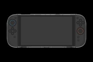 Deltaco Gaming transparent PC-skal för Nintendo Switch 2 – rökgrå