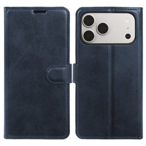 iPhone 18 Pro Max/17 Pro Max Lompakkokotelo jalustalla - Sininen