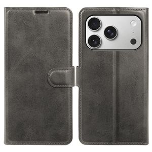 iPhone 18 Pro/17 Pro Lompakkokotelo jalustalla - Harmaa