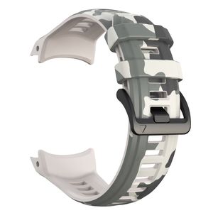 Garmin Instinct 3 45mm Watch Strap with Camouflage print - Grey, White