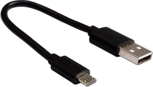 Micro-USB - USB-A Kaapeli - Musta