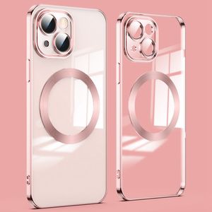 iPhone 14 Plus MagSafe Case with Lens Protector - Rose Gold