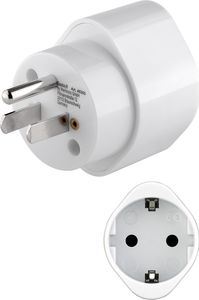 Goobay reseadapter Europa till USA/Japan – vit