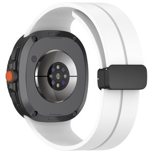 Samsung Galaxy Watch8 44mm Urrem, Silikone - Hvid