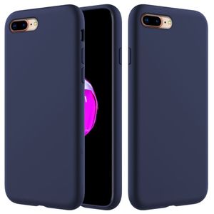 iPhone 8 Plus / 7 Plus Silikone Cover - Blå
