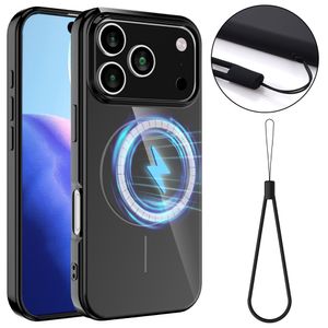 iPhone 17 Pro Case with Carrying strap - Black