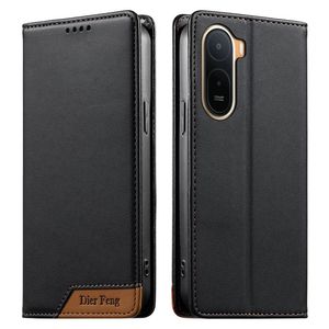 DIERFENG Xiaomi Poco C85x 5G/Redmi A7 Pro Plånboksfodral RFID Blocking - Svart