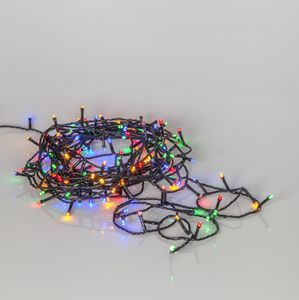 Blinkende Lyskæde Flashy – Flerfarvet 100 LED, 7 meter / Udendørs