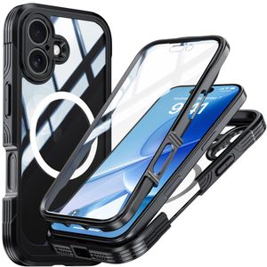 iPhone 17 Kuori + Näytönsuoja - Musta