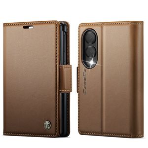 CASEME Samsung Galaxy Z Fold8 Flip Cover med RFID blokering - Brun