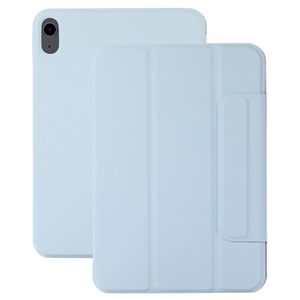 iPad A16 11" 2025/10.9" 2024 Tri-fold flip cover i kunstlæder - Blå