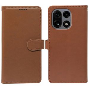 OnePlus 15 5G Lompakkokotelo 9 Korttipaikkaa Jalustalla – Ruskea