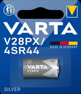 V28PX / 4SR44 Sølv Varta