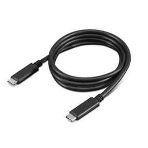 Lenovo USB-C till USB-C-kabel 100W 5A, 1m – Svart
