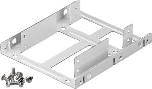 Goobay 2,5″ til 3,5″ dobbel HDD/SSD monteringsramme, 2-foldig