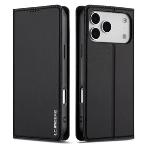 LC.IMEEKE iPhone 17 Pro Max Pungetui - Sort
