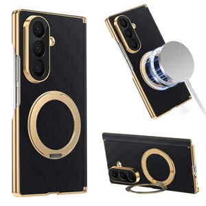 Samsung Galaxy Z Fold8 Ultra MagSafe kuori rengasjalustalla - Musta