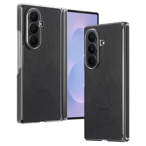 Samsung Galaxy Z Fold8 Ultra MagSafe Kuori PU-nahkaa - Musta