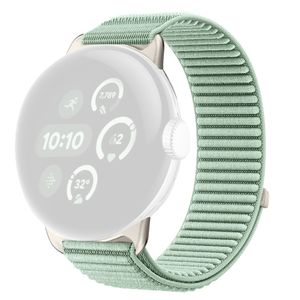 Google Pixel Watch 4 45 mm jne. Kellonranneke Nylon - vihreä
