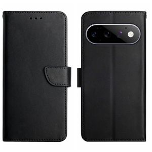 Google Pixel 11 Pro XL Lommeboketui Ekte Skinn – Svart