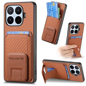 Xiaomi 17T Cover med kortlomme - Brun