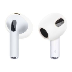 Apple AirPods 3 Silikonskydd för Hörlurar - Transparent Vit