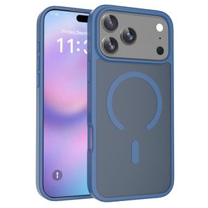 iPhone 18 Pro Max/17 Pro Max MagSafe TPU-deksel – blått