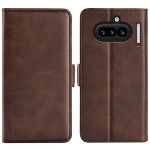 Nothing Phone (4a) Lommeboketui PU-lær - Brun