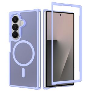 Samsung Galaxy Z Fold8 Ultra MagSafe cover med akrylbagside - Lilla