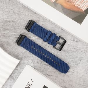 Garmin Fenix ​​8 43 mm osv. Klokkereim i nylon - Mørkeblå