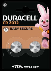 Duracell CR2032 / DL2032 Litium Knappcellsbatteri 2-pack
