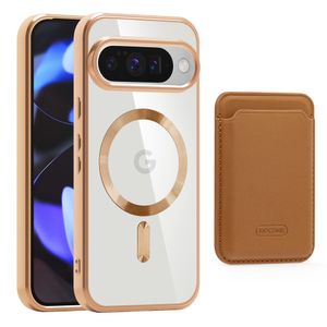 Google Pixel 10 / 10 Pro Case with Wallet - Brown