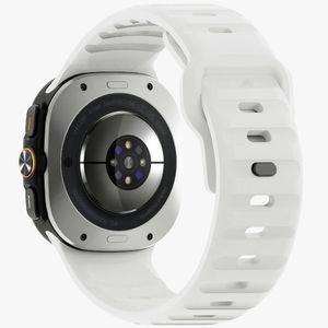 Samsung Galaxy Watch Ultra 47mm Urrem Silikone – Hvid