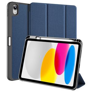 Dux Ducis iPad A16 11" 2025/10.9" 2024 Flip cover med holder til styluspen - Blå