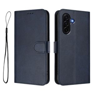 Samsung Galaxy A37 5G Lompakkokotelo RFID-estävä Jalusta - Sininen