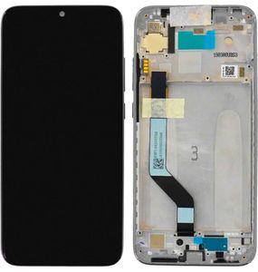 Xiaomi Redmi Note 7 Skärm med LCD Display - Original - Vit
